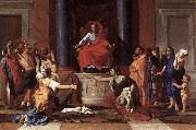 Nicolas Poussin Judgment of Solomon China oil painting reproduction